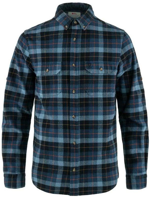 Fjällräven - Singi Heavy Flannel Shirt - Overhemd - Blauw