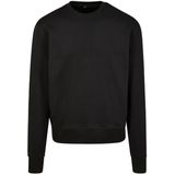 Build Your Brand - Premium Oversized Crewneck Sweater - Zwart