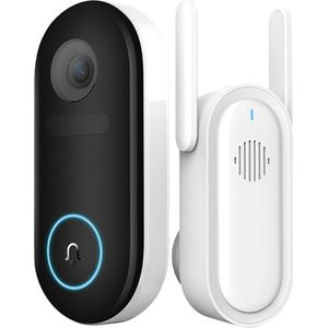 XIAOMI IMILAB Draadloze Deurbel - IP66 Waterdicht - 2.5K HD-video - 150° zicht PIR Persoonlijke Detectie - Smart Video Deurbel