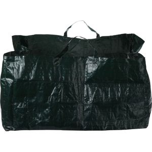 Tuinafvalzak - Vierkant-150L - 69x69xH38cm -Afvalzak Tuin - Opvouwbare tuinafvalzak-Herbruikbaar-Handvaten