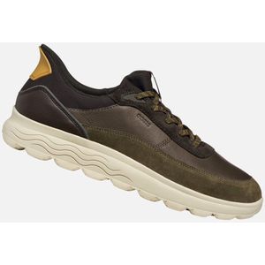 Geox  U SPHERICA PLUS A  Sneakers  heren Kaki