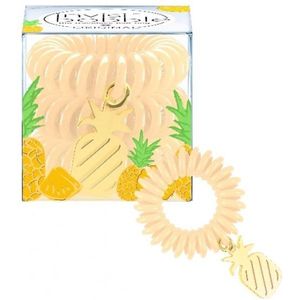 Invisibobble  -Original - Geel - Haarbandjes/haarelastiekjes - Tutti Frutti Pineappeal - 3 stuks