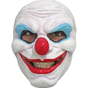 Partychimp Creepy Smile Gezichts Masker Halloween Masker voor bij Halloween Kostuum Volwassenen - Latex - One-size