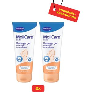 2X Molicare® Skin Massage Gel - 2 x 200ml - Voordeelverpakking!