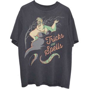 Disney Ariel - The Little Mermaid - Ursula Tricks & Spells Unisex T-shirt - M - Zwart