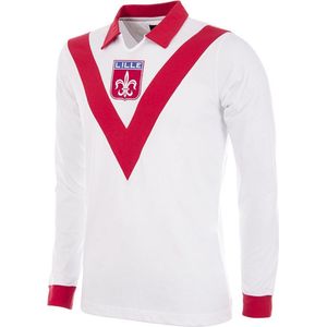 COPA - Lille OSC 1954 - 55 Retro Voetbal Shirt - M - Wit