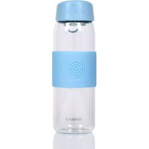 Casno Michigan Glazen Fles Blauw 600ml - Borosilicaat Glas
