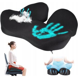 Ergonomisch Zitkussen Geheugenschuim - Comfort & Pijnverlichting