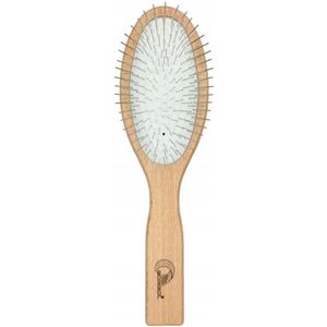 Gorgol Pneumatische Borstel 11-Rijig - Houten Handvat & Metaal Pinnen