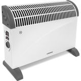 Convectorkachel - 750W/1250W/2000W – Wit - Met Ingebouwde Radiator Ventilator