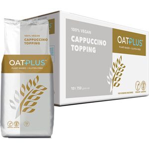 Oatplus - Cappuccino Topping, 100% Vegan - 10x 750g