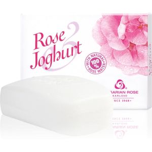 Cream soap Rose Joghurt | Handzeep met Bulgaarse yoghurt en rozenwater | Rozen cosmetica met 100% natuurlijke Bulgaarse rozenolie en rozenwater