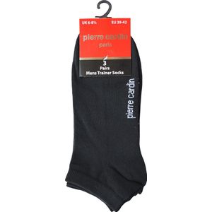 HEREN FITNESS SOKKEN- PIERRE CARDIN- 6 PAAR- ZWART 39/42