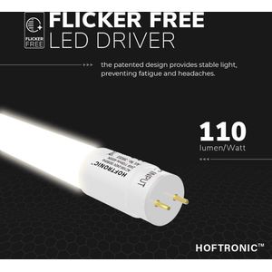 LED TL buis T8 150 cm 24 Watt 2640lm 4000K Flikkervrij incl. starter