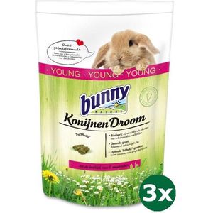 3x1,5 kg Bunny nature konijnendroom young