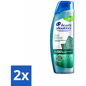 Head & Shoulders – Shampoo – Pure Intense Kalmeert Jeuk – 250 ml - Voordeelverpakking - 2 stuks