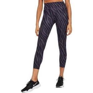 Nike One 7/8 Printed Legging Women Dark Raisin - XS