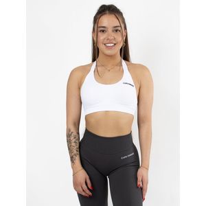 Divinity Sportbra | CAPO FINALE - Sportbra | XS | Kleur Wit | Sportkleding | Activewear | Gymkleding | Fitnesskleding | Sportoutfit | Fitness | Hardlopen | Crossfit | Yoga | Pilates | Krachttraining
