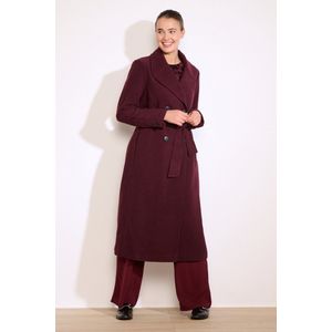 LolaLiza Jas O Coatylong 23000750 Bordeaux Winered Dames Maat - XS