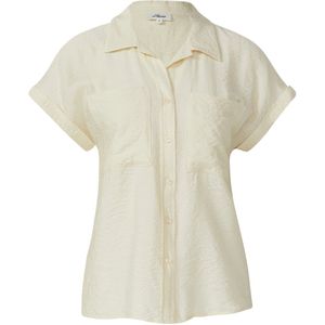 s.Oliver - Blouse - Lichtbeige - Klassieke Blouse - Kwartmouw