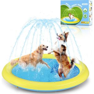 Nobleza B4R4F - Zwembad Hond - Ø100cm - Opvouwbaar Fontein voor Honden - Honden Speelgoed - Verkoeling Voor Huisdieren