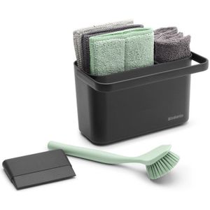 Brabantia SinkSide aanrecht organiser set 8-delig - Dark Grey