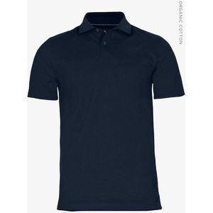 Princeton Men - Dark Navy Stretch deluxe cutaway polo | Nimbus | Maat L