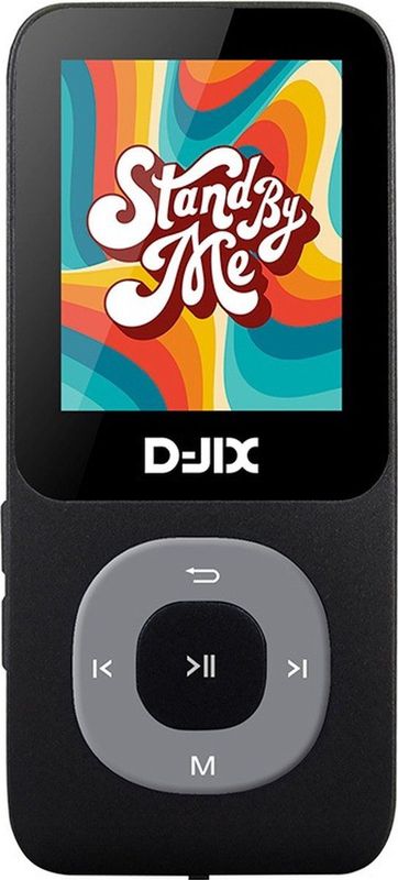 MP3 SPELER  D-JIX MP4 M400 Grijs
