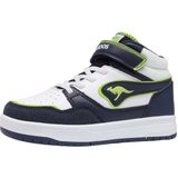 KangaROOS K-CP Dunkin Mid EV high-top unisex kinderschoenen 10267 wit/marine