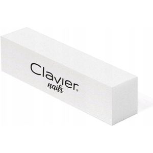 Clavier Polijstblok Wit - Essentieel voor Nagelstyling