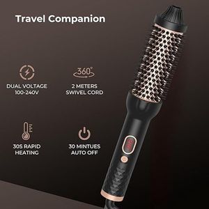 Equivera Hitte Borstel - Warmte Borstel - Hot Brush - Hitteborstel - Keramische Warmteborstel - Warmteborstel