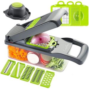 Vegetable cutter with different blades \ cutting blades