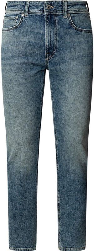 Pepe Jeans Heren Tapered Jeans Stanley Jeans, Blauw (Denim-2AA), 28W/34L, Blauw (denim-2aa), 28W / 34L