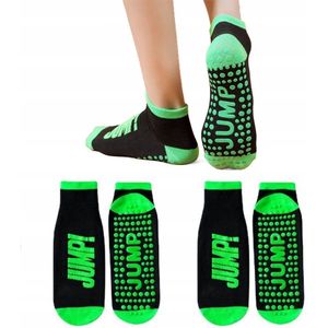 2x Antislipsokken JUMP - Yoga, Fitness, Trampoline