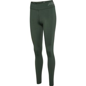 hummel - hmlTE FUNDAMENTAL MID WAIST TIGHTS - Sportbroek - Zwart - Jerseystof