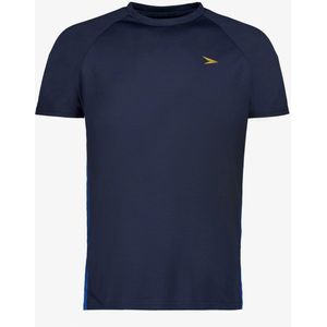Dutchy heren voetbal T-shirt donkerblauw - Maat S