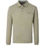 Casa Moda - Polo Lange Mouw - Groen - 3-Knoops