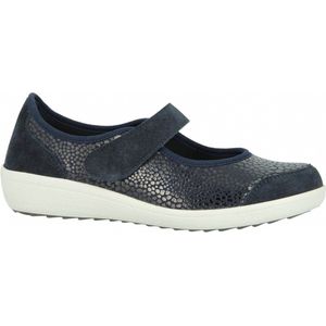 Hallux comfortschoen stretch ballerina mt:5 Marineblauw merk: Varomed (met CE-keurmerk)