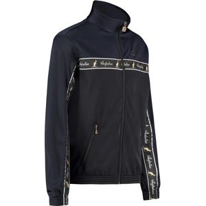 Australian duo jack met zwarte bies Blue Navy Melange maat XL