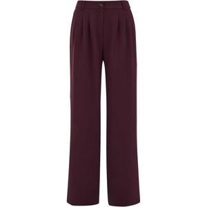 WE Fashion Dames wide leg pantalon