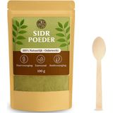 Sidr Poeder 100 gram - Voor Haar - Roqyah - Henna - 100% Puur en Onbewerkte sidr poeder - Natuurlijk - Jujebe Blad Poeder - Sidr Uit Marokko