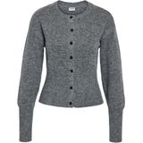 Noisy may - NMNola - Gebreid Vest - Grijs Gemêleerd
