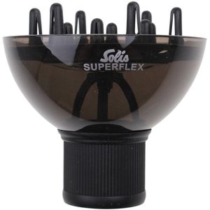 Solis - Superflex Softstyler - Föhn Diffuser - Gekruld Haar - Universeel