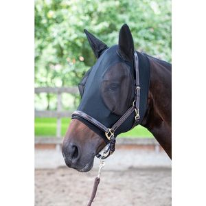 Harry's Horse Vliegenmasker SkinFit met oren Pony - Onderdeken | Vliegenmasker paard