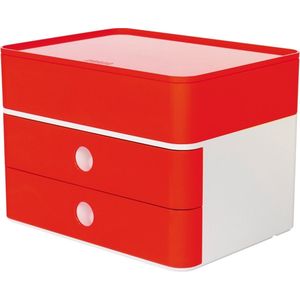 HAN Smart-box plus Allison - 2 lades + box - kersen rood - HA-1100-17
