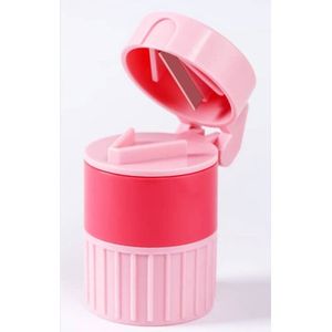 Pillenvergruizer roze - Pillensnijder - Tablet Vergruizer - Pillen Vergruizer - Pillenvergruizer - Pillensplitser - Medicijnsnijder - Pillenmaler - Pill Crusher