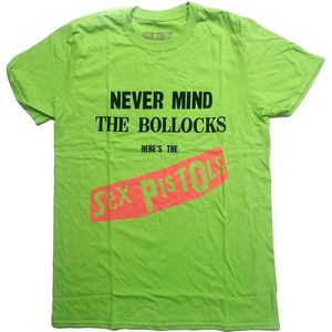 Sex Pistols - NMTB Original Album Heren T-shirt - 2XL - Groen