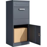 Westmann - Pedro - Pakketbox - Grijs - Afsluitbaar - Weerbestendig