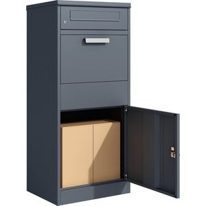 Westmann - Pedro - Pakketbox - Grijs - Afsluitbaar - Weerbestendig