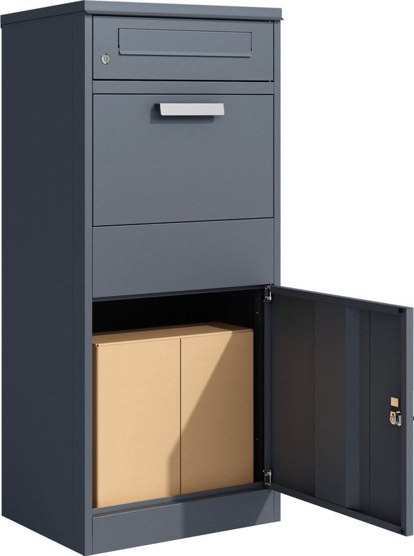 Westmann - Pedro - Pakketbox - Grijs - Afsluitbaar - Weerbestendig